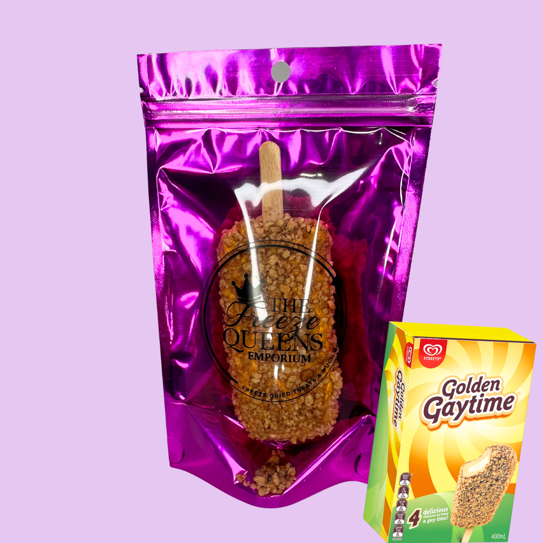 Freeze Dried Golden Gaytime Ice Cream